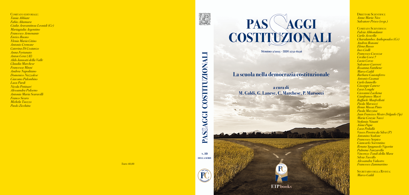 passaggi costituzionali 2-2025
